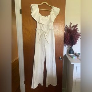 Flying Tomato denim jumpsuit NWT